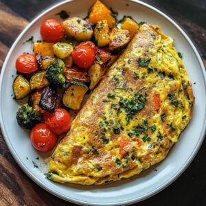 Omelete Jamon y queso